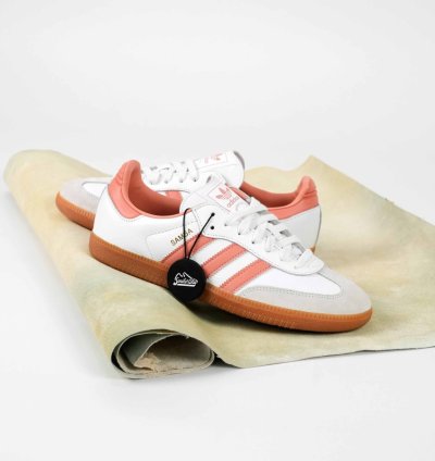adidas shoes Samba OG White Wonder Clay Gum - IG5932