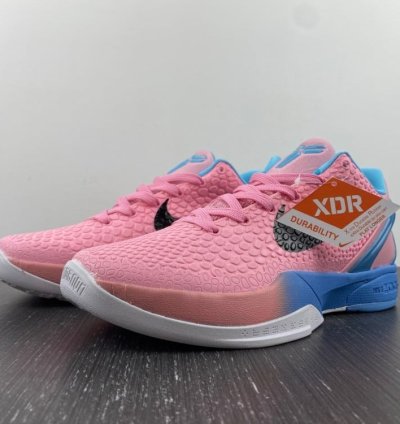 Kobe 6 Protro Pinkfire Blue Black-White