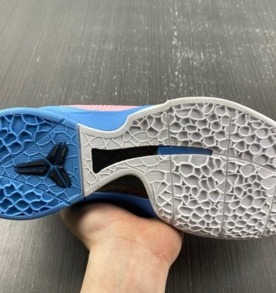 Kobe 6 Protro Pinkfire Blue Black-White