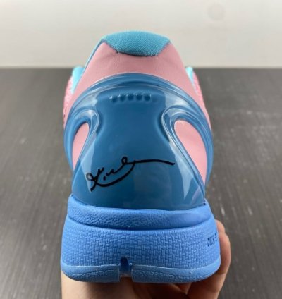 Kobe 6 Protro Pinkfire Blue Black-White