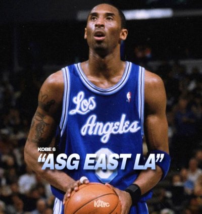 Kobe 6 ASG East LA 448693-400 Blue Silver