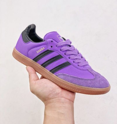 adidas shoes Samba OG 'Shadow Violet Gum' - IE7012