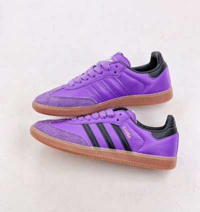 adidas shoes Samba OG 'Shadow Violet Gum' - IE7012