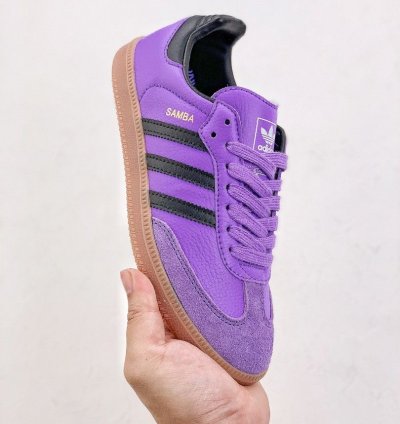 adidas shoes Samba OG 'Shadow Violet Gum' - IE7012