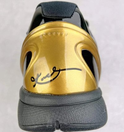 Nike Kobe 6 BHM Black Gold - 429659-011