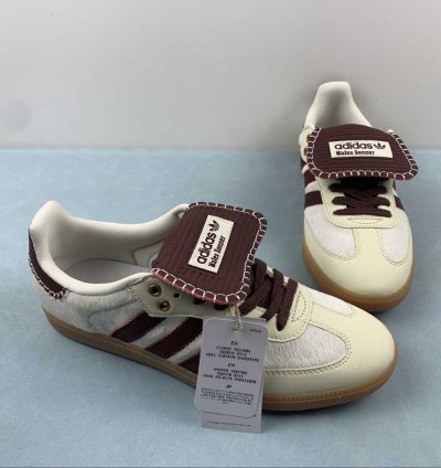adidas Wales Bonner Samba Cream White Pony - IE0586