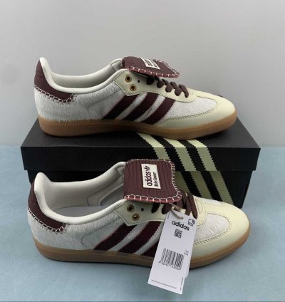 adidas Wales Bonner Samba Cream White Pony - IE0586