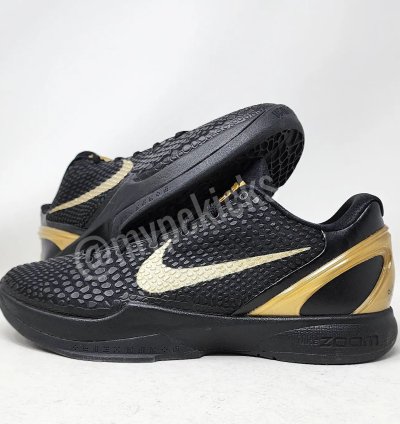 Nike Kobe 6 BHM Black Gold - 429659-011