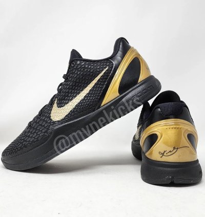 Nike Kobe 6 BHM Black Gold - 429659-011