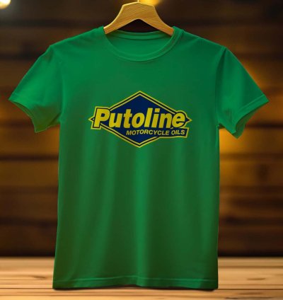 Putoline Logo Funny Mens T shirt Size USA