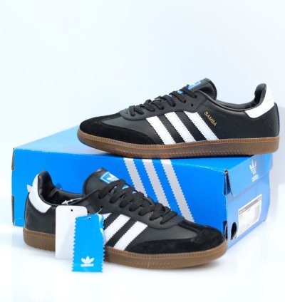 adidas shoes Samba Vegan Black Gum - B75807