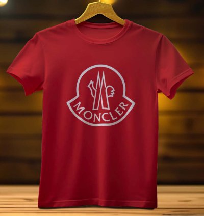 Moncler Logo Funny Mens Tshirt Size USA