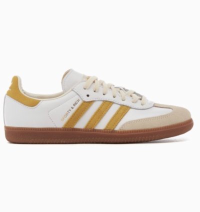 adidas Sporty Rich Samba OG White Bold Gold - IF5661