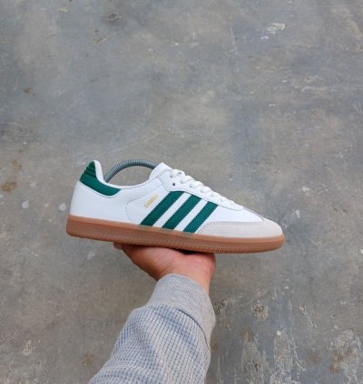 adidas Mexico Samba Team White Collegiate Green - HQ7036