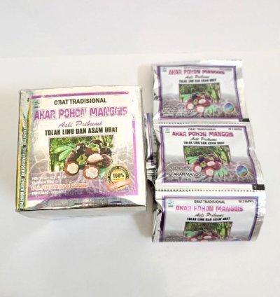 Akar Pohon Manggis Capsules – Herbal Remedy for Gout, Rheumatism & Aches