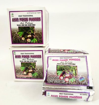 Akar Pohon Manggis Capsules – Herbal Remedy for Gout, Rheumatism & Aches