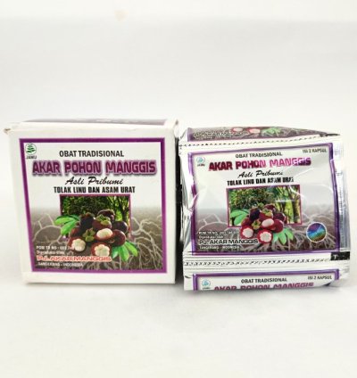 Akar Pohon Manggis Capsules – Herbal Remedy for Gout, Rheumatism & Aches