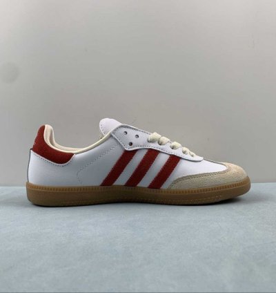 adidas Sporty & Rich Samba OG White Core Burgundy - IF5660