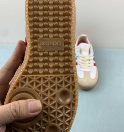adidas Sporty & Rich Samba OG White Core Burgundy - IF5660