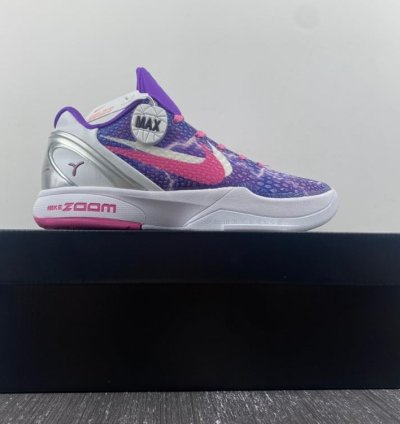 Kobe 6 Protro Purple White Silver Pink