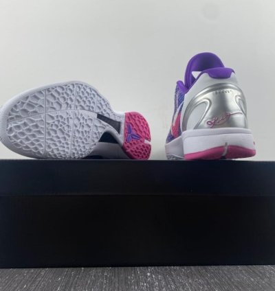 Kobe 6 Protro Purple White Silver Pink