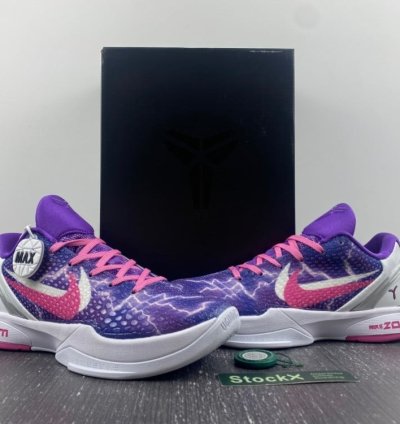 Kobe 6 Protro Purple White Silver Pink