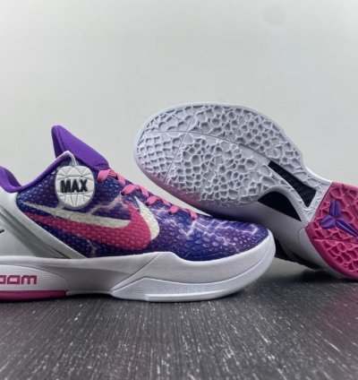 Kobe 6 Protro Purple White Silver Pink