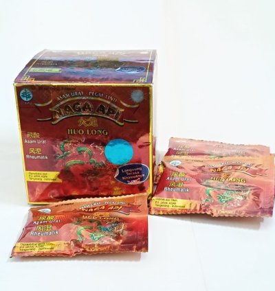 Naga Api Hou Long – Herbal Capsules for Gout, Aches & Back Pain Relief