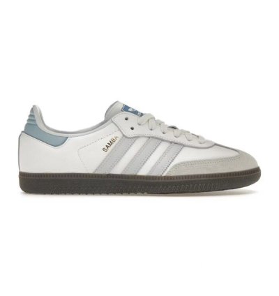 adidas shoes Samba OG White Halo Blue Gum - IE0877