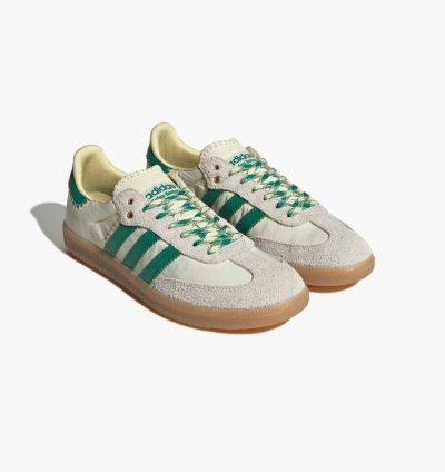 adidas Wales Bonner Samba Cream White Bold Green - GY4344