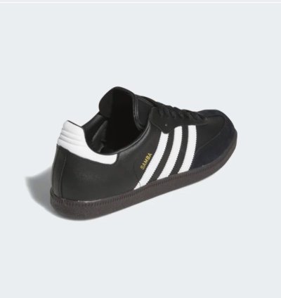 adidas shoes Samba Leather Core Black - 019000