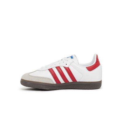 adidas Samba OG White Better Scarlet - IG1025