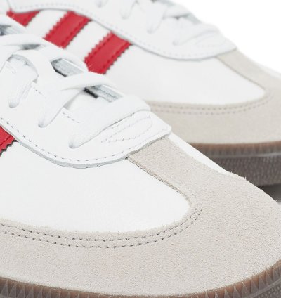 adidas Samba OG White Better Scarlet - IG1025