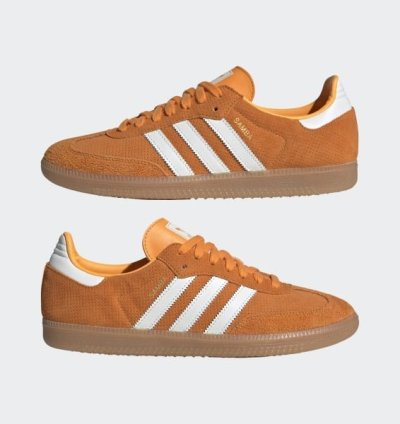 adidas Samba OG Orange Rush Gum - HP7898