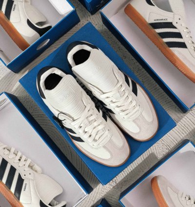 adidas Pharrell Samba Humanrace White - HP3383