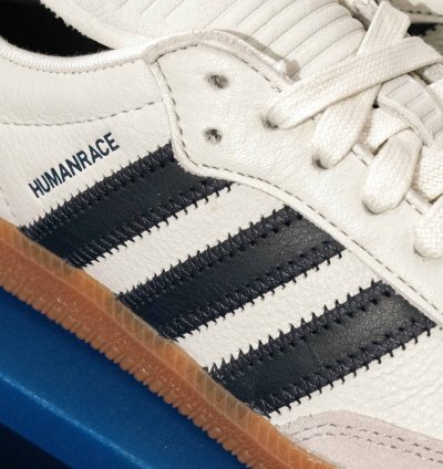 adidas Pharrell Samba Humanrace White - HP3383