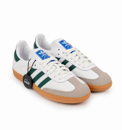 adidas Samba OG White Collegiate Green Gum - IE3437