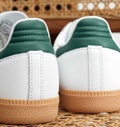 adidas Samba OG White Collegiate Green Gum - IE3437
