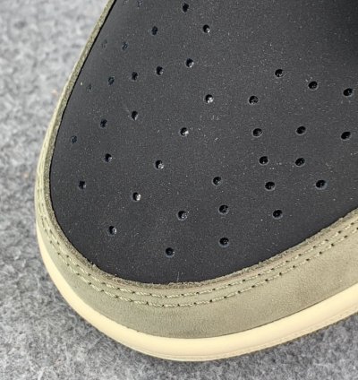 Travis Scott x Air Jordan 1 Low OG Black Olive