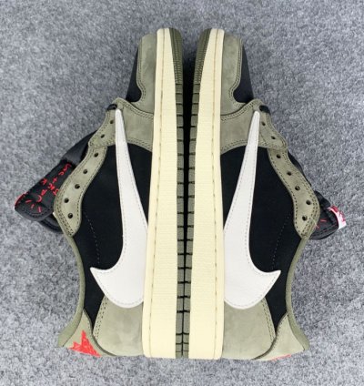 Travis Scott x Air Jordan 1 Low OG Black Olive