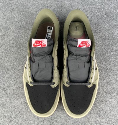 Travis Scott x Air Jordan 1 Low OG Black Olive