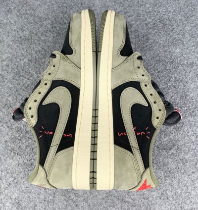 Travis Scott x Air Jordan 1 Low OG Black Olive