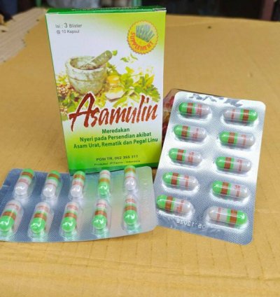 Asamulin Original For Gout Herbal