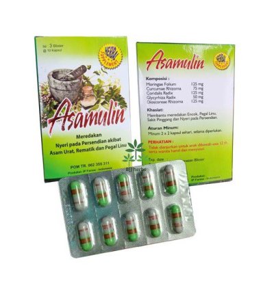 Asamulin Original For Gout Herbal