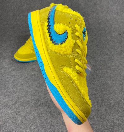 Nike SB Dunk Low Grateful Dead Bears Opti Yellow
