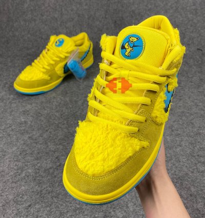 Nike SB Dunk Low Grateful Dead Bears Opti Yellow
