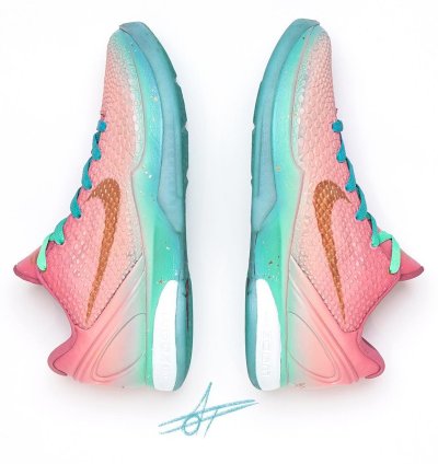 Nike Kobe 6 Protro ' Peach Green '