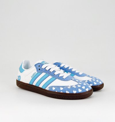 adidas OG Samba x CDG Play White Blue