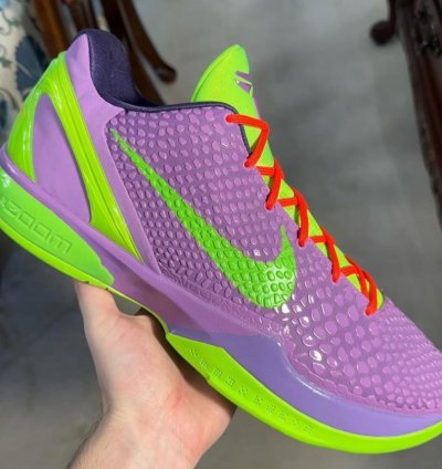 Nike Kobe 6 ' Cheetah ' Purple Green