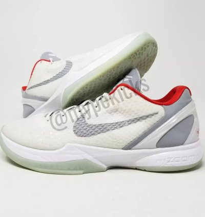 Nike Kobe 6 Protro - PJ Tucker PE - Platinum Milwaukee 